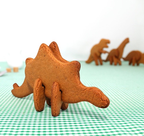 ティラノが トリケラが 組み立てると恐竜になるクッキー型 3d Dinosaur Cookie Cutters インテリアハック