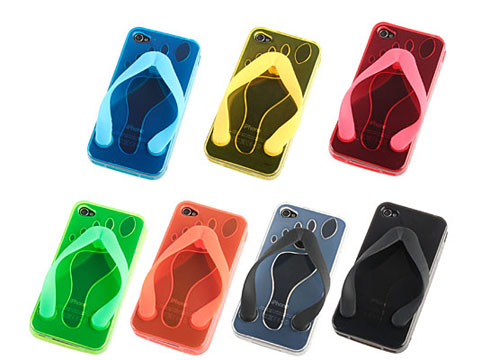 Iphone4slippersplasticcase01