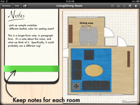 部屋のレイアウトがいろいろ試せるipadアプリ Livingroom For Ipad インテリアハック