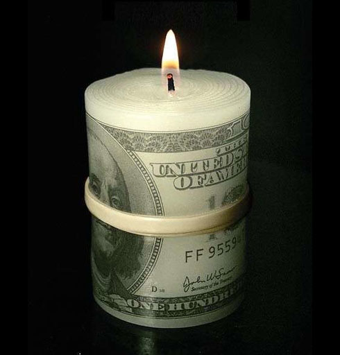 Moneytoburncandle01