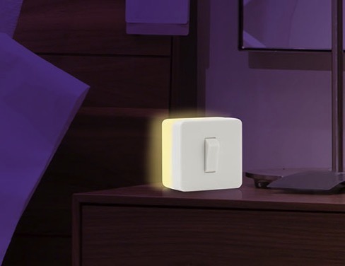 スイッチがそのまま照明になっちゃった。【Night Light Switch】 | インテリアハック