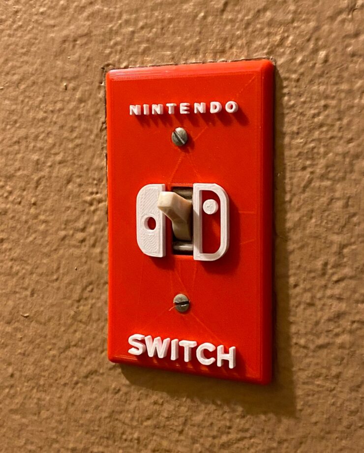 遊べません。Switchみたいなスイッチカバー【Nintendo Switch Light Cover】