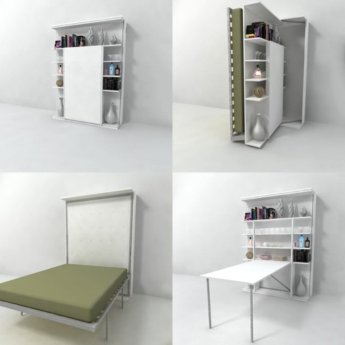 Revolvingbookcaseitalianwallbed01